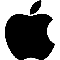 apple logo icon