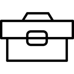 esquema de la caja de reparación icono