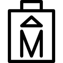 esquema de la batería icono