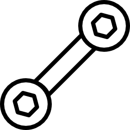 Circular double sided repair tool icon