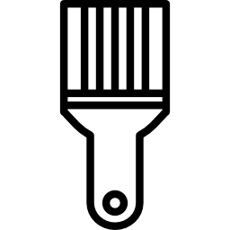 Paint brush outline icon