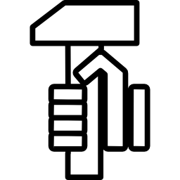 ピックハンマーを持つ手 icon