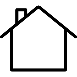 esquema de la casa icono