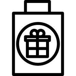 Present bag icon