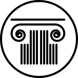 Ionic capital icon