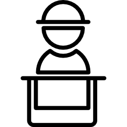 Constructor outline icon