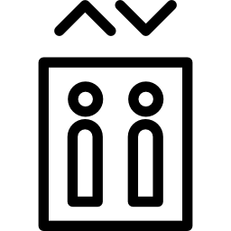 Elevator buttons icon