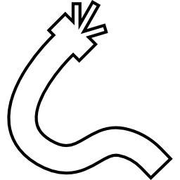 Cable line icon