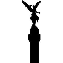 Ángel de la independencia de méxico icono