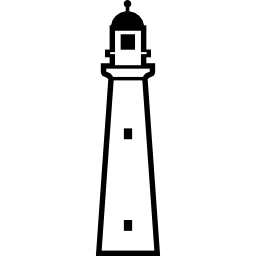 latarnia morska split point w australii ikona