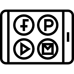 スマートフォン icon