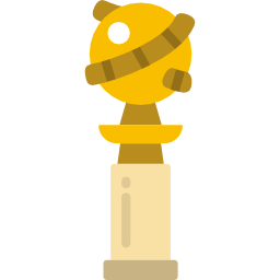 goldener globus icon