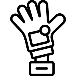 goldener handschuh icon