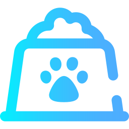 Pet bowl icon