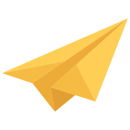 Paper airplane icon