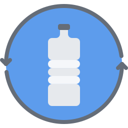 Plastic bottle icon