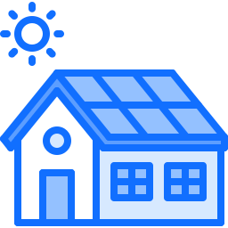 casa solare icona
