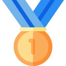 Gold medal icon