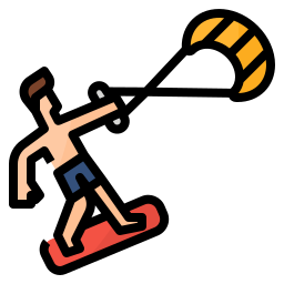 Kitesurfing icon