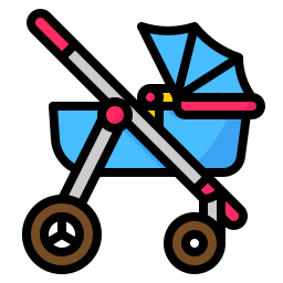 kinderwagen icon