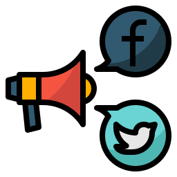Social marketing icon