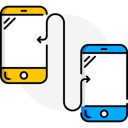 mobiler transfer icon