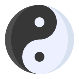 yin yang Icône