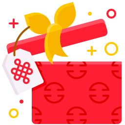 Gift box icon