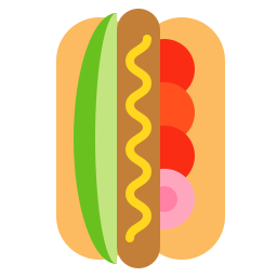 hotdog icoon