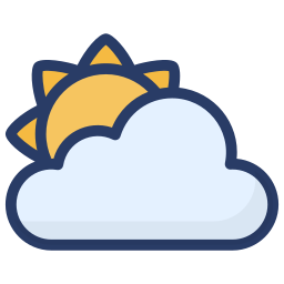 Cloudy day icon