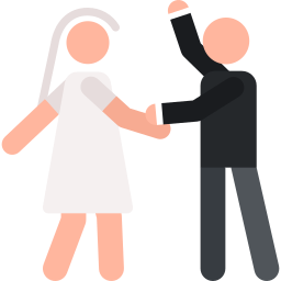 recién casados icono