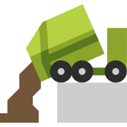 caminhão de lixo Ícone