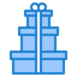 Gift boxes icon