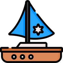 Sail boat icon