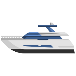 Speed boat icon