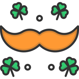 moustache Icône