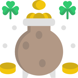 Gold pot icon