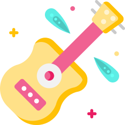 guitarra icono