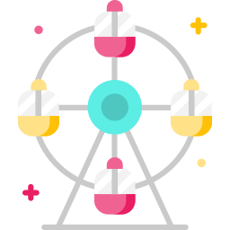 Ferris wheel icon