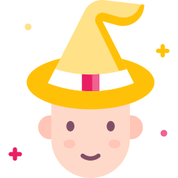 sombrero divertido icono