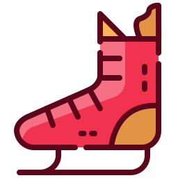 Ice skating icon