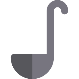 Soup ladle icon