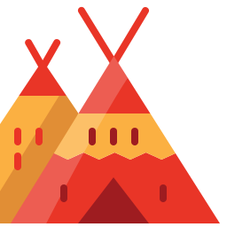 Indian tent icon