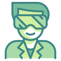 Safety goggles icon