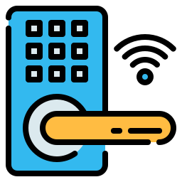 Door lock icon