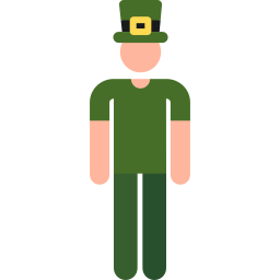 chapéu verde Ícone