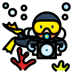 Scuba diving icon