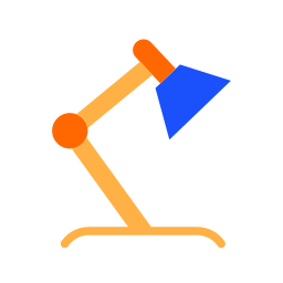 Table lamp icon