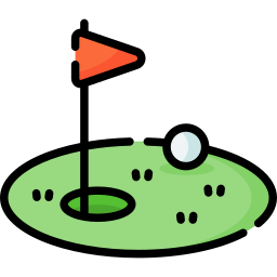 le golf Icône