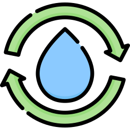 el ciclo del agua icono